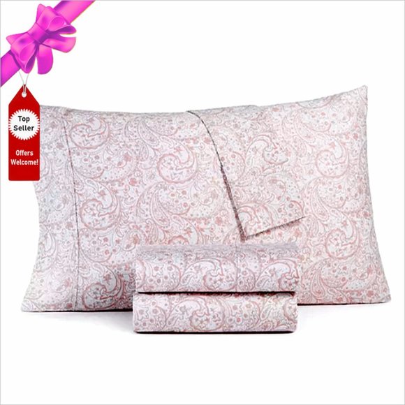 Haven Bedding | Nwt Haven Luxury Queen Size Paisley Pattern Sheets